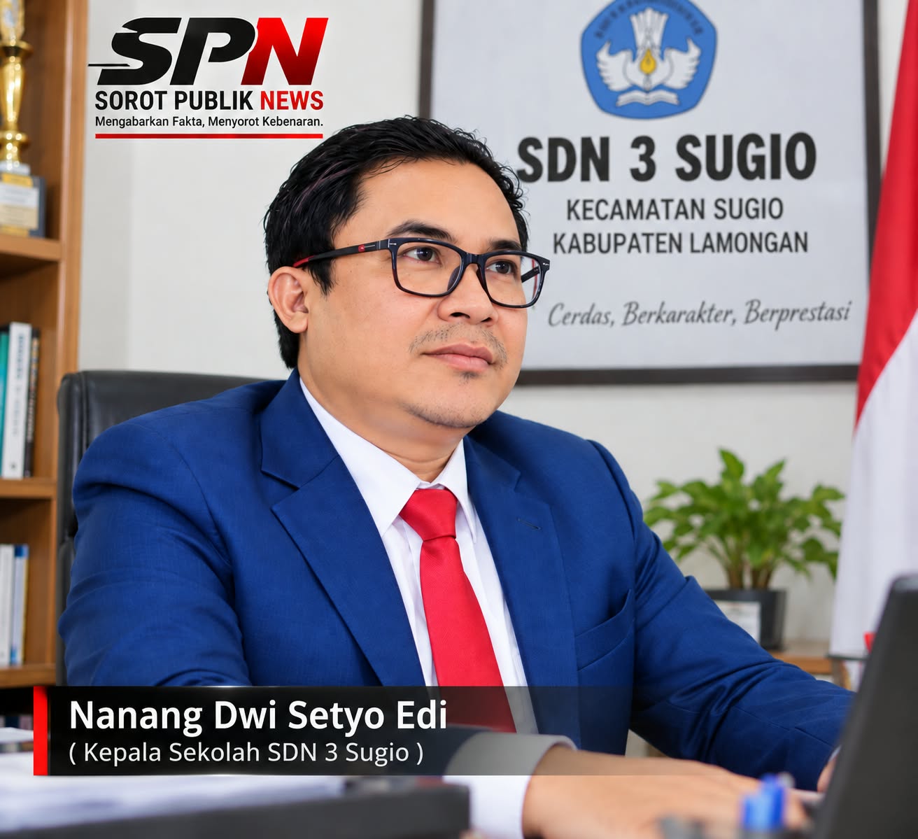 Dana Pengelolaan Lingkungan Jadi Sorotan, Kepala SDN 3 Sugio Beri Penjelasan